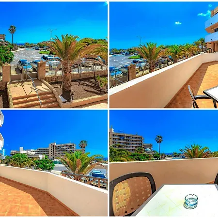 Apto Con Piscina, Terraza Con Vistas Al Mar & Ac Hotel apartamentowy San Miguel de Abona